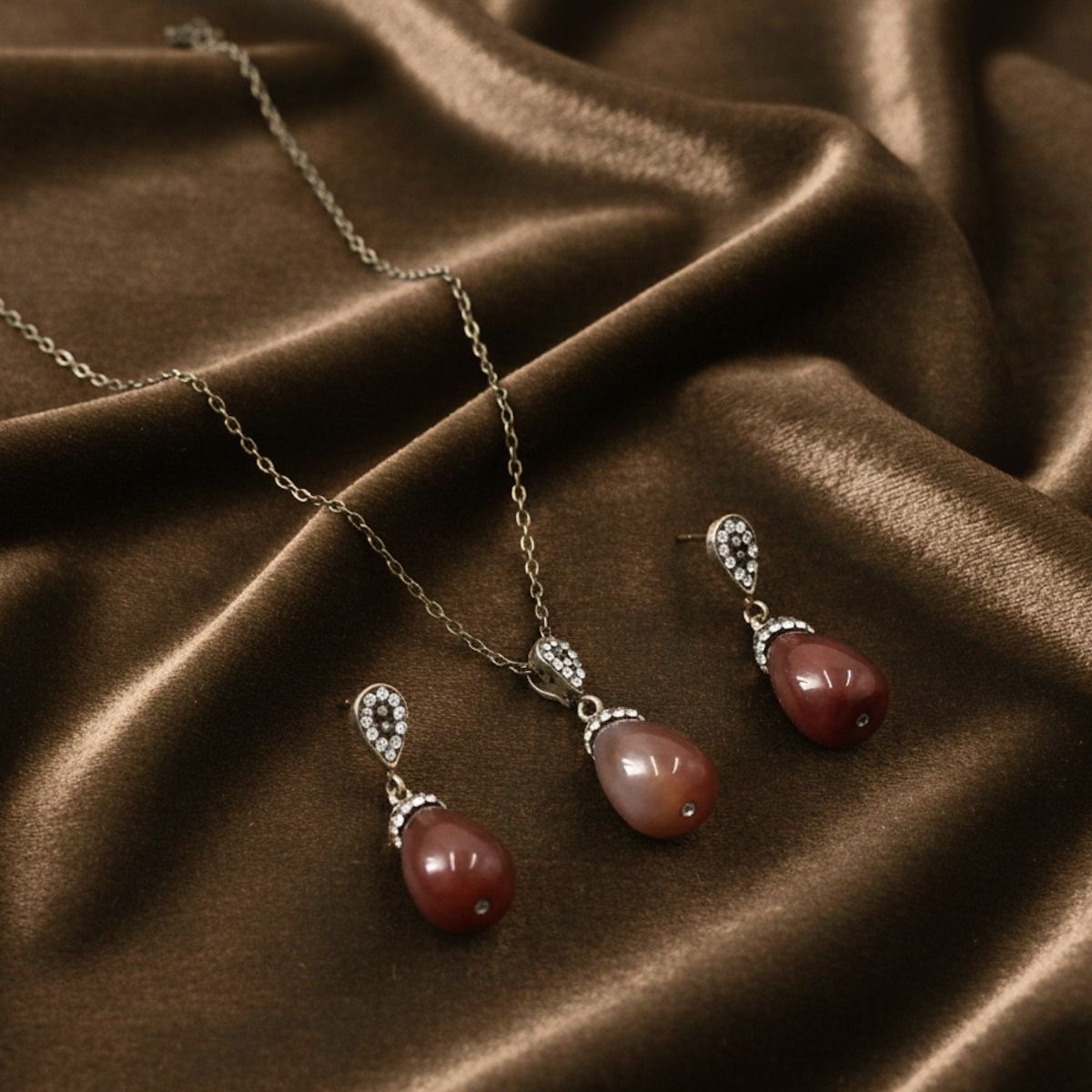 Mini Markazit Akik Otantik Doğal Taş Set1 Mini Markazit Akik Otantik Doğal Taş Set - Görsel 2